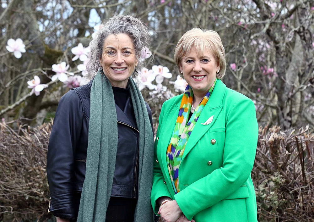 Carrie Crowley and Heather Humphries